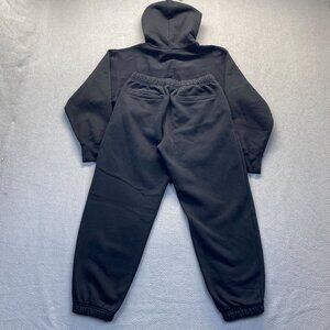 GU Sweatpants/Hoddie Womens Size‎ Large Black Jogger,Pockets,Drawstring,Set